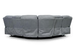 Florida Electric Recliner Sofa - Grey Large Corner - 239 x 239 CM