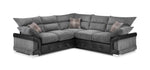 Colton Sofa - Black/Grey Large Corner - 250 x 250 CM