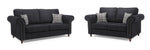 Oakland Sofa - Charcoal 3+2 Set - 210 x 180 CM