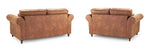 Oakland Sofa - Tan 3+2 Set - 210 x 180 CM