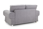 Verona Fullback Sofa - Grey 2 Seater - 169 CM