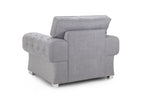 Verona Fullback Sofa - Grey Armchair - 113 CM