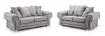 Verona Scatterback Sofa - Grey 3+2 Set - 193 x 169 CM