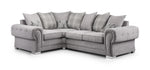 Verona Scatterback Sofa - Grey Left Hand Facing Corner - 263 x 180 CM