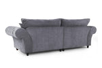 Richmond Fullback Sofa - Grey 4 Seater - 280 CM