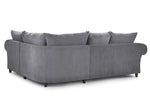 Richmond Fullback Sofa - Grey Right Hand Facing Corner - 270 x 210 CM