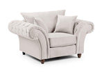 Richmond Fullback Sofa - Stone Armchair - 145 CM