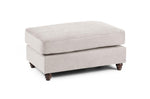 Richmond Footstool - Stone - 100 CM