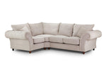 Richmond Fullback Sofa - Stone Left Hand Facing Corner - 270 x 210 CM