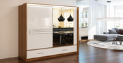  203cm Sliding Door Wardrobe