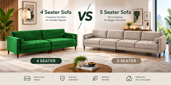 4 Seater vs 5 Seater Sofa: Which Is Best for Your UK Home?