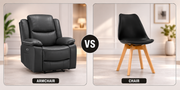 Armchair vs chair