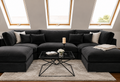 Black Sofa Set