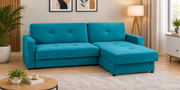 Blue Sofa Bed