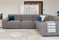 Chicago Sofa Grey Modular Corner Sofa - 286 x 204 CM