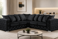 corner Black sofa