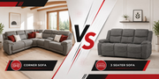 Corner sofa vs 3 seater sofa