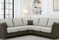  large, L-shaped sectional sofa in a modern living room