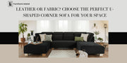 U shape sofa