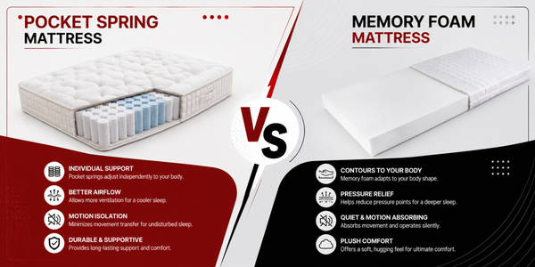 Memory Foam vs. Pocket Spring Mattress: Which Should You Choose?