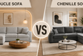 Bouclé vs. Chenille Sofas