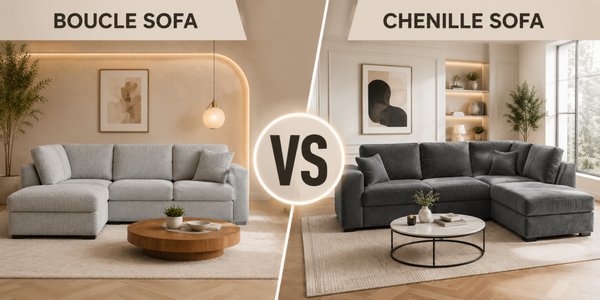 Bouclé vs. Chenille Sofas: Which Fabric Is Right for Your Home?