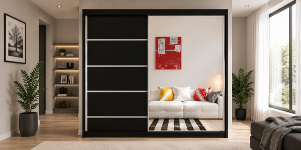 How to Style a Large Freestanding Wardrobe in Your Master Bedroom