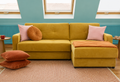 Yellow Sofa Bed