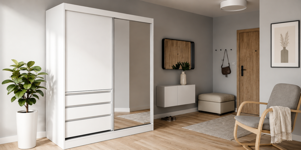 Sliding & Mirrored Wardrobes UK: Stylish Storage, Less Space
