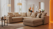 U shaped sofa vs L shaped sofa