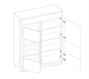 Quant QA-06 Display Cabinet 110cm