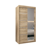 Verona 02 Sliding Door Wardrobe 100cm