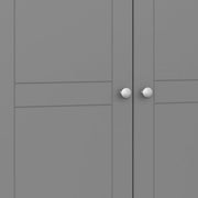 Tromso 3 Door Robe Grey