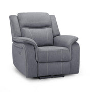 Galaxy Tech Grey Fabric Armchair