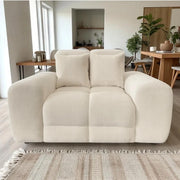 Tokyo  Natural Fabric Armchair