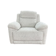 Owen Cream Fabric Electric Recliner Armchair