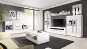 Tulsa 28 Display Cabinet 180cm [White] - Lifestyle Image 2