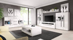 Tulsa 05 Display Cabinet 60cm [White] - Lifestyle Image 2
