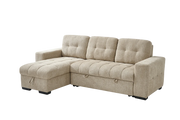 Palermo Sofabed | Beige Universal Corner | 250 x 156 CM