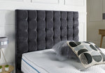 Kendra Dark Grey Fabric Bed - 4ft 6in Double 