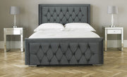 Sheringham Grey Fabric Bed - 4ft 6in Double 