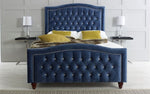 Brooke Fabric Chesterfield Bed  - 4ft 6in Double 