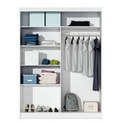Breanna 160cm Sliding Door Wardrobe Black 