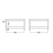 Madrid Coffee table in Matt Black