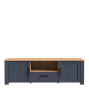 Bohol TV Unit  in Riviera Oak/Navy