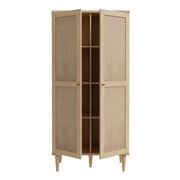 Calasetta Display Cabinet in Rattan