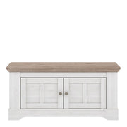Illopa Storage Bench in Oak Nelson/Snowy Oak 