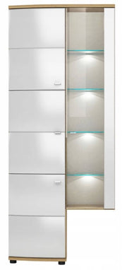 Polo 10 Tall Display Cabinet 86cm