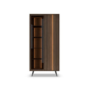 Amaro Tall Display Cabinet 94cm