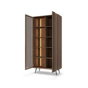 Amaro Tall Display Cabinet 94cm